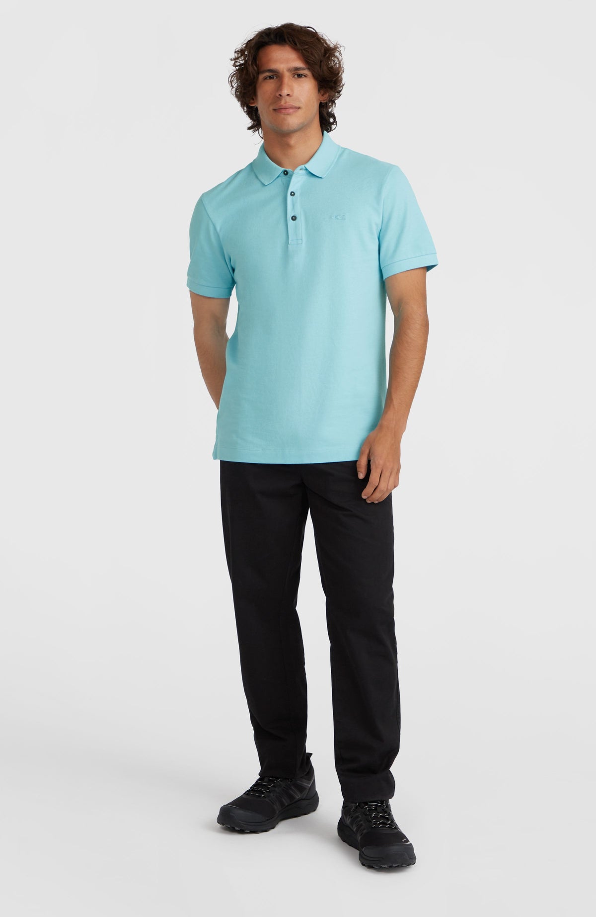 O'Neill Poloshirt mit kleinem Logo | Blue Topaz