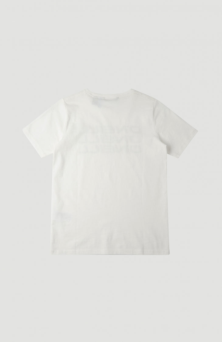Cube T-Shirt | Powder White