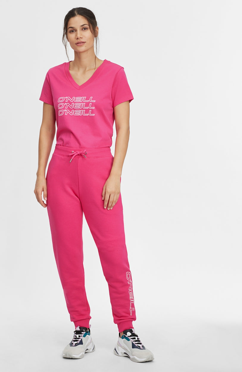 Triple Stack V-Neck T-Shirt | Cabaret -A