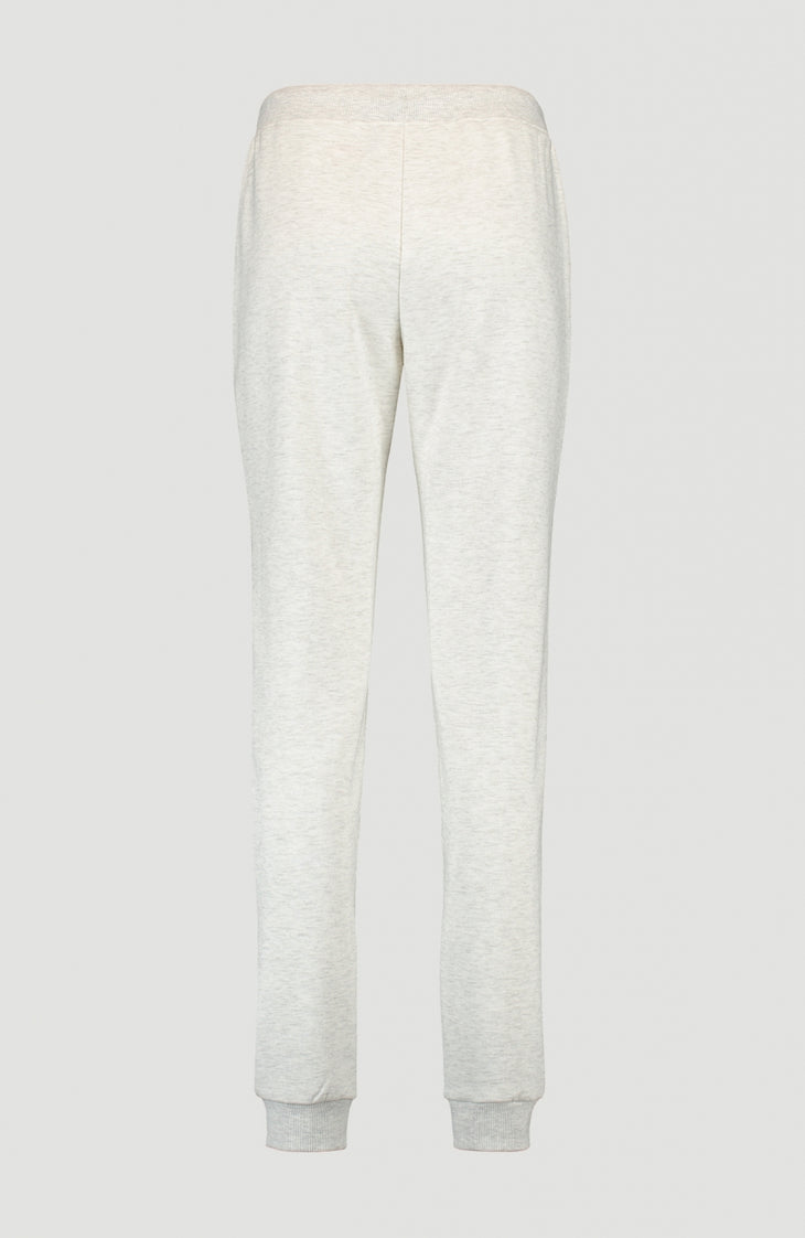 High Waist Jogginghose | White Melee