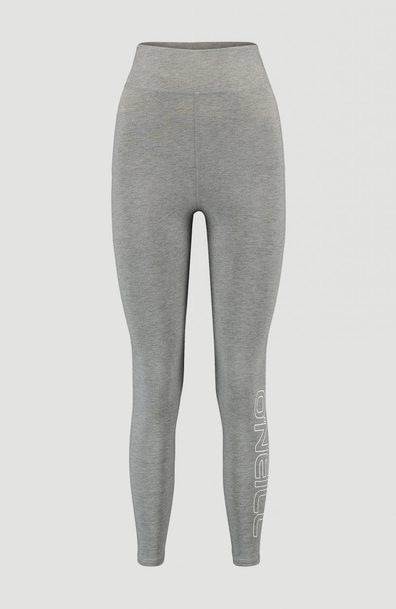 High Waist Legging | Silver Melee -A