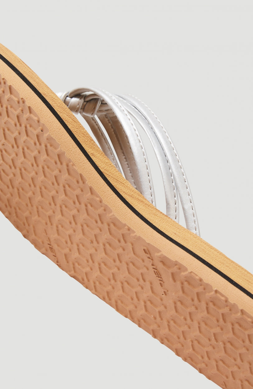 Ditsy Sandalen | Silver