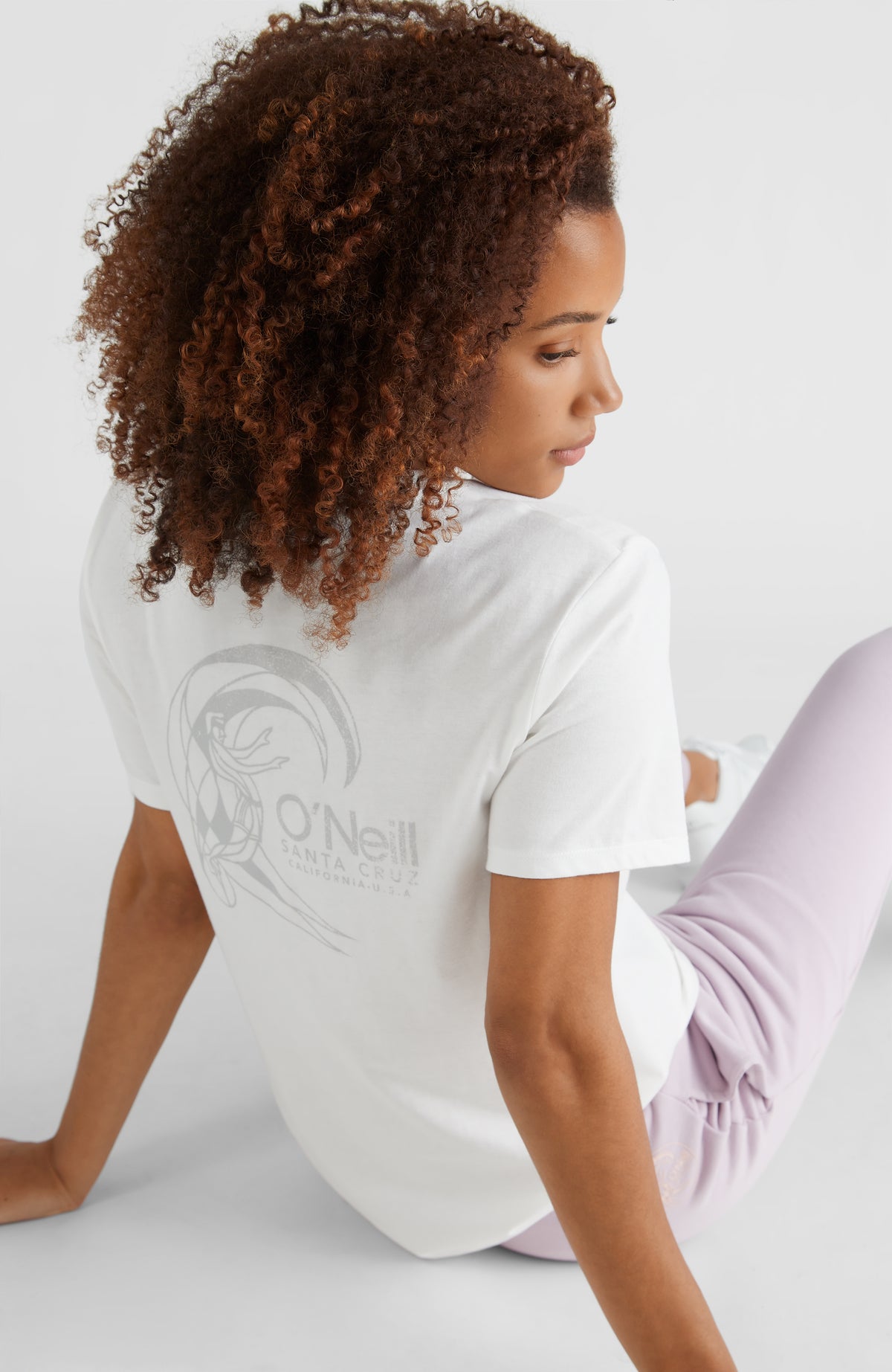 Circle Surfer T-Shirt | Snow White