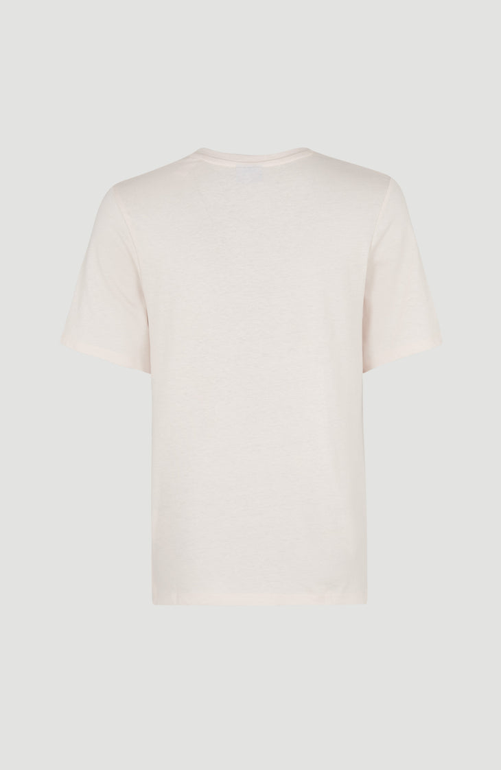 Essentials T-Shirt mit V-Ausschnitt | Peach Whip