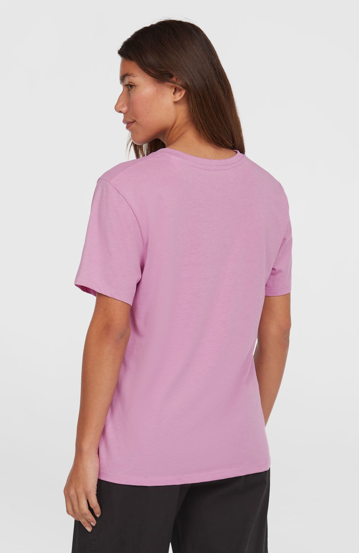 Essentials T-Shirt mit V-Ausschnitt | Violet Tulle