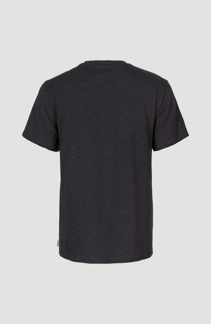 Essentials T-Shirt mit V-Ausschnitt | Black Out