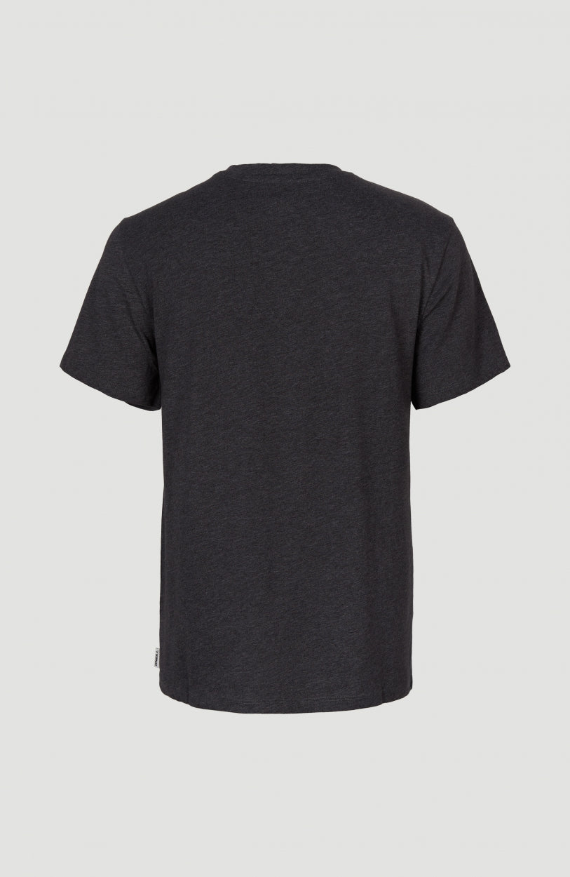 Essentials T-Shirt mit V-Ausschnitt | Black Out