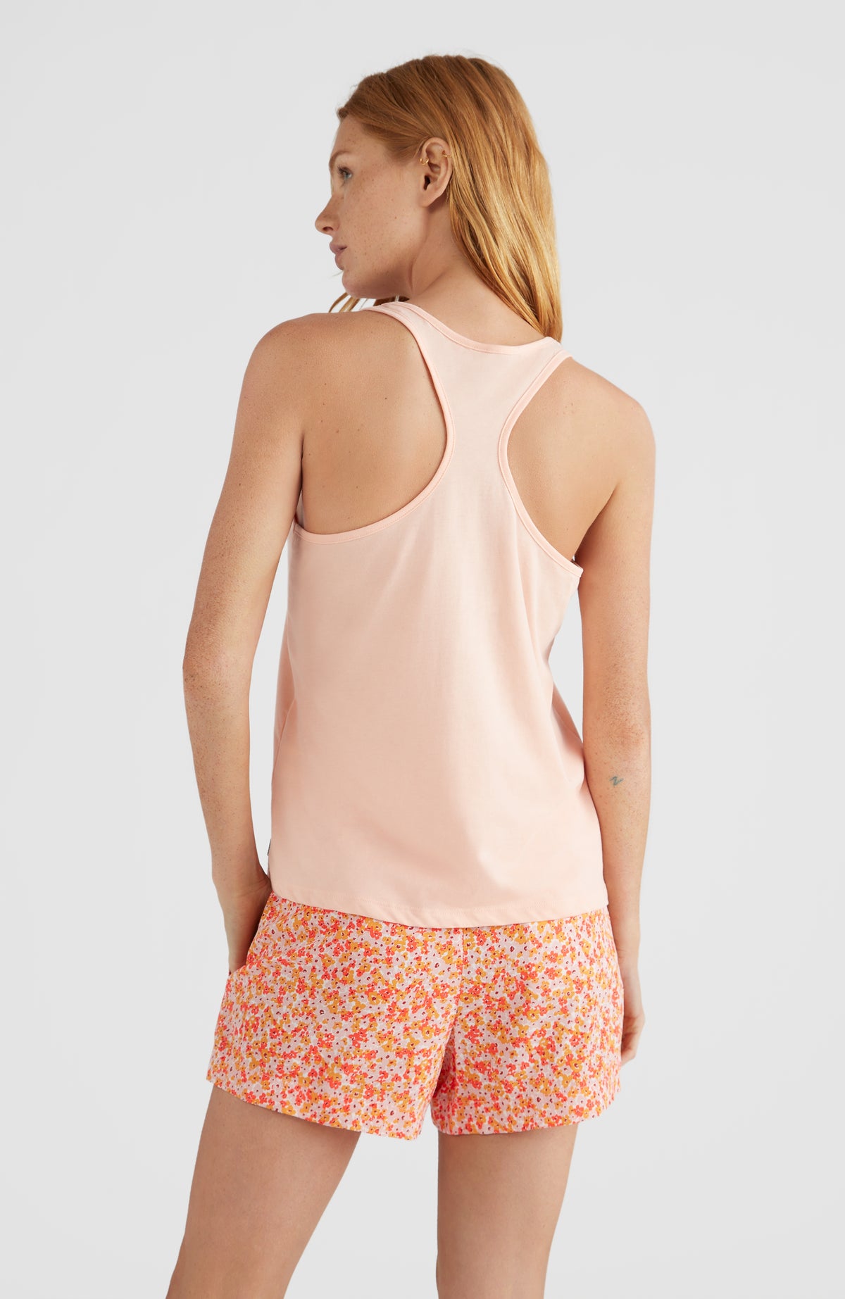Essentials Racerback-Tanktop | Tropical Peach