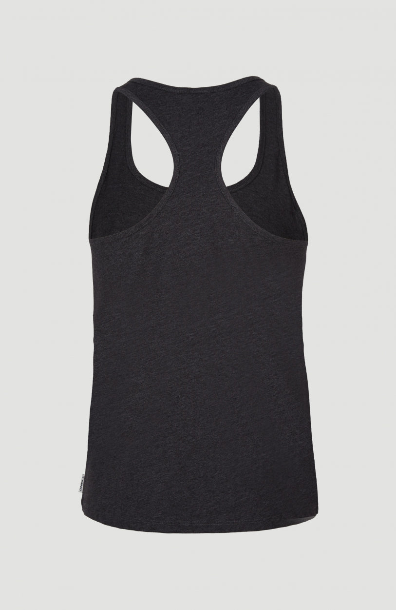 Essentials Racerback-Tanktop | Black Out