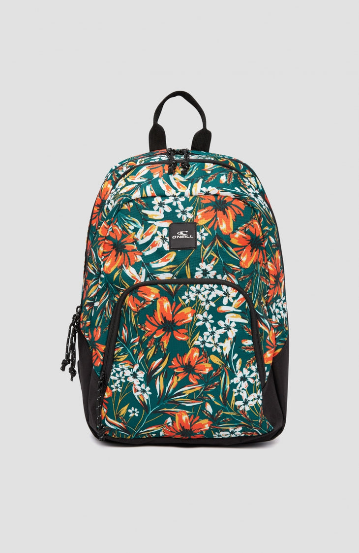 Wedge Rucksack | Flower Wall