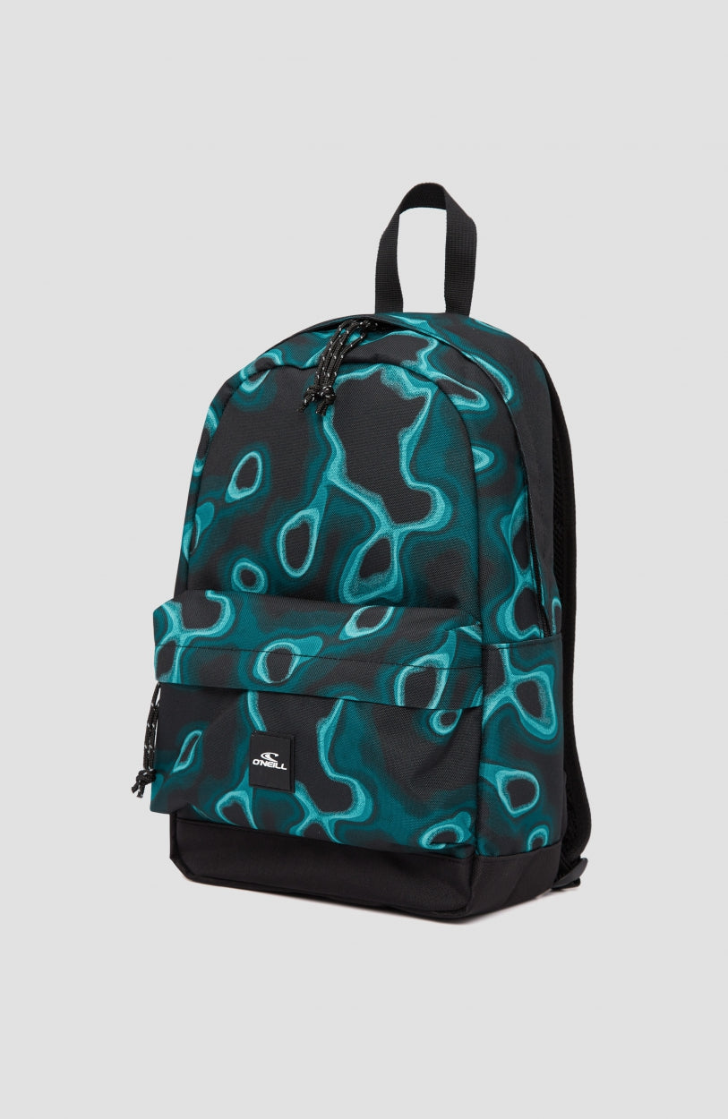 Coastline Mini Rucksack | Blue Heat Map