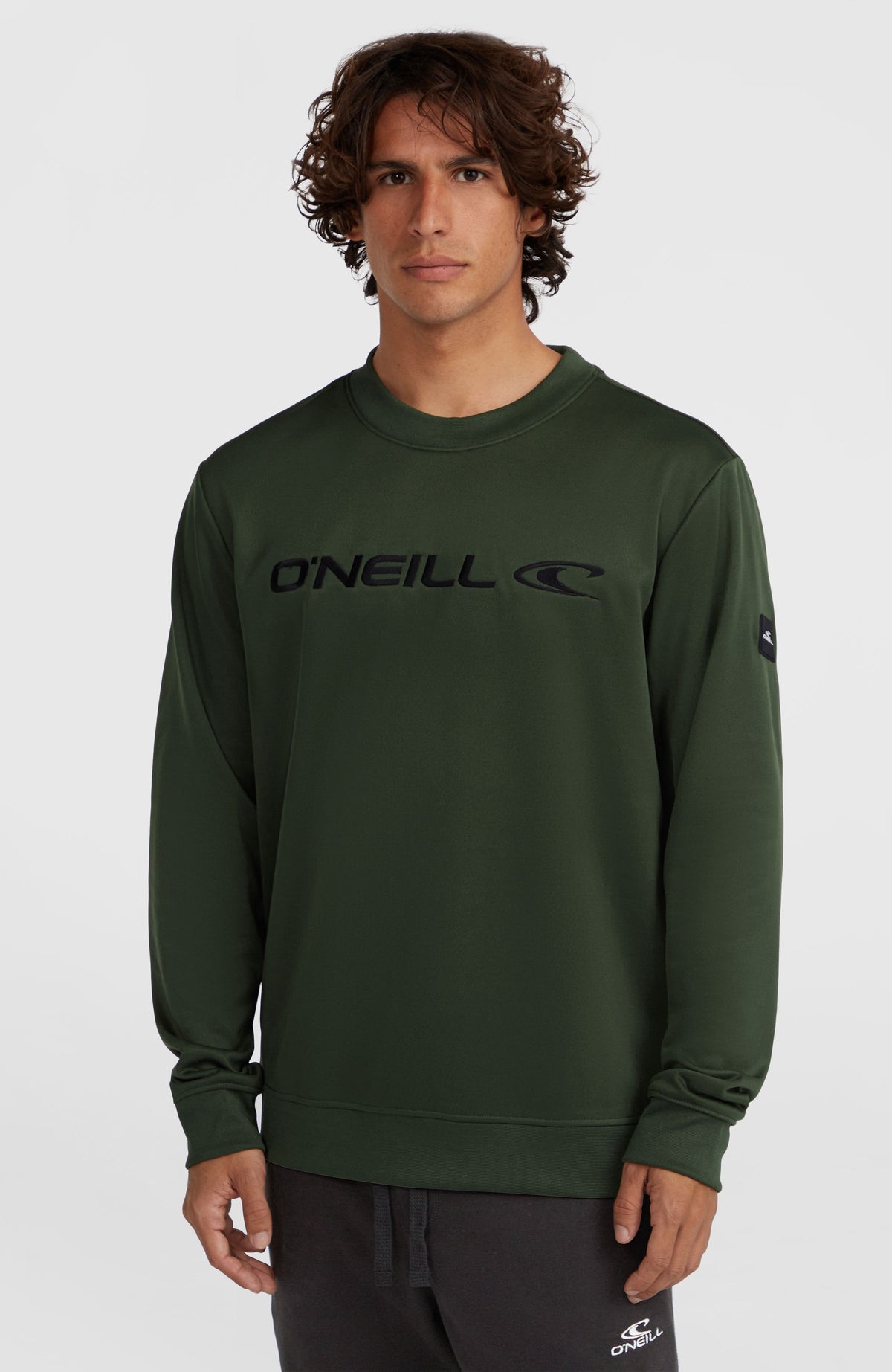 Rutile Crew Fleece | Forest Night