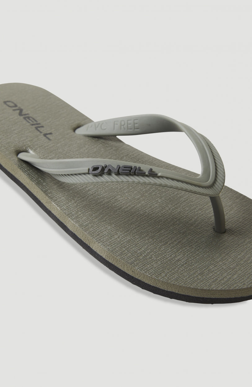 Profile Sandalen mit kleinem Logo | Military Green