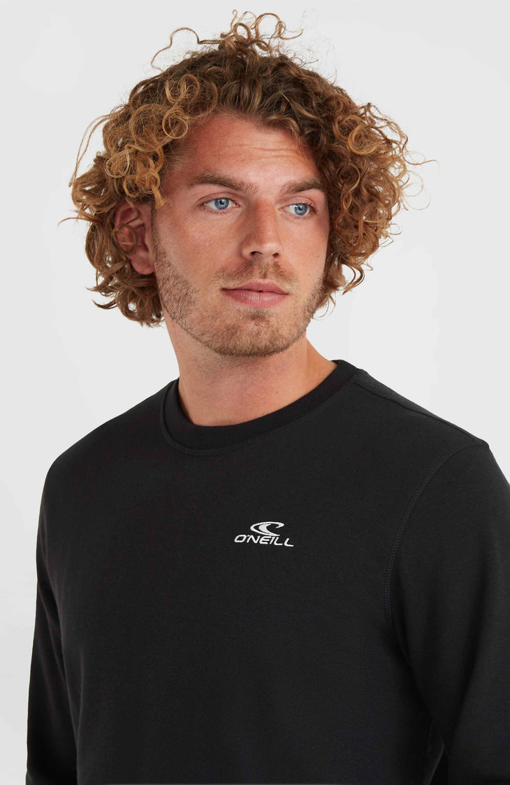 O'Neill Small Logo Crew Sweatshirt | Black Out