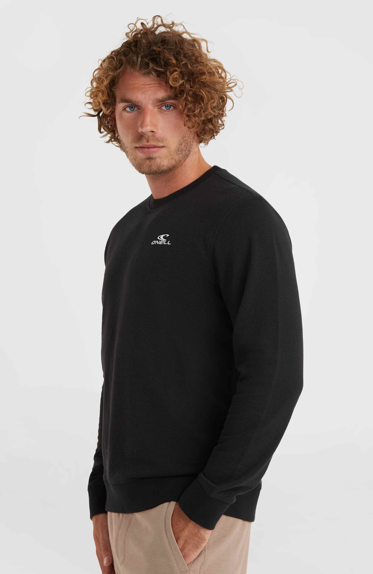 O'Neill Small Logo Crew Sweatshirt | Black Out
