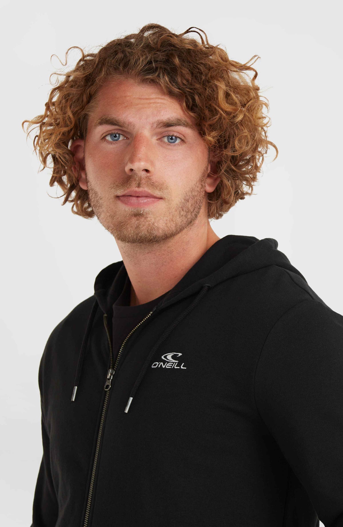 O'Neill Small Logo Kapuzenjacke mit Reißverschluss | Black Out