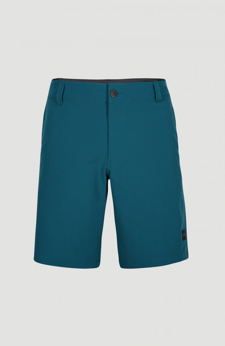 Hybrid Chino-Shorts | Blue Coral