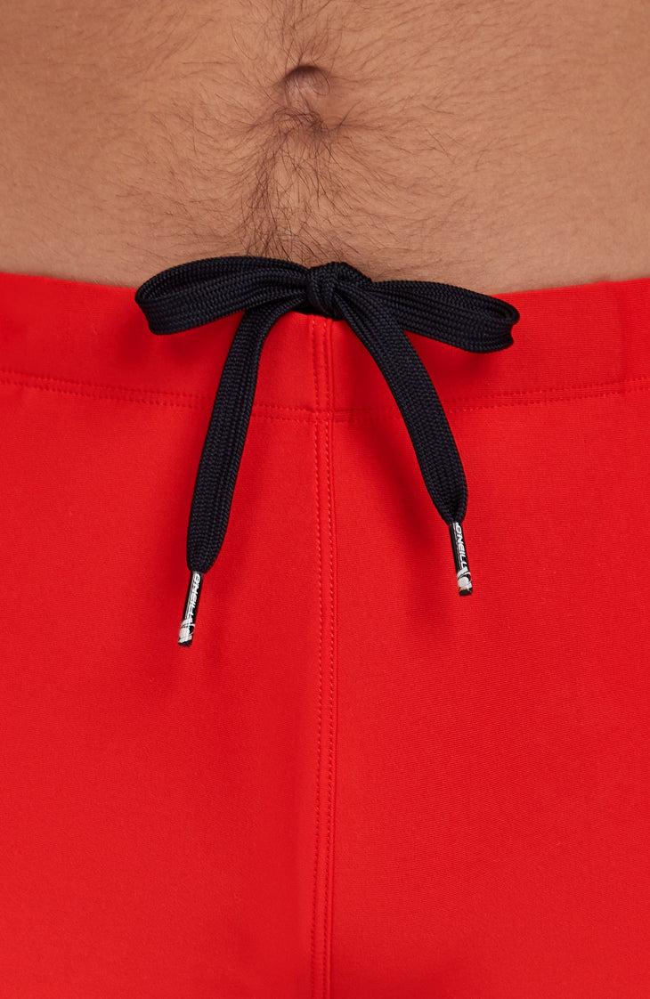 Essentials Racer Badehose | High Risk Red