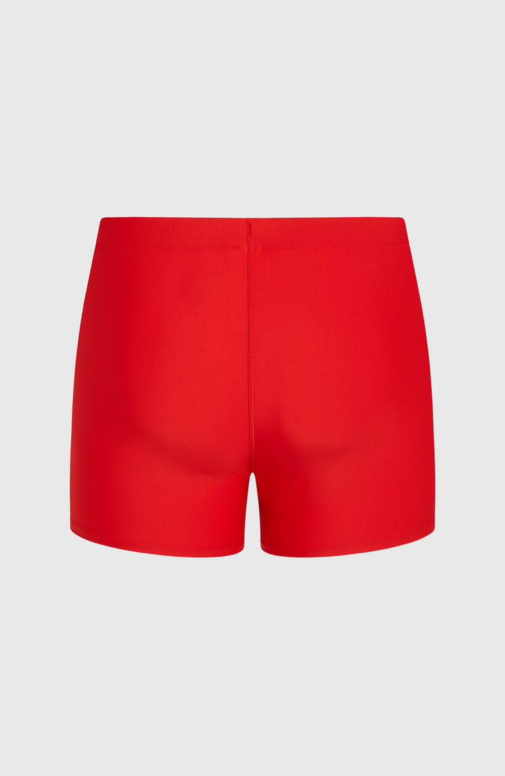 Essentials Racer Badehose | High Risk Red