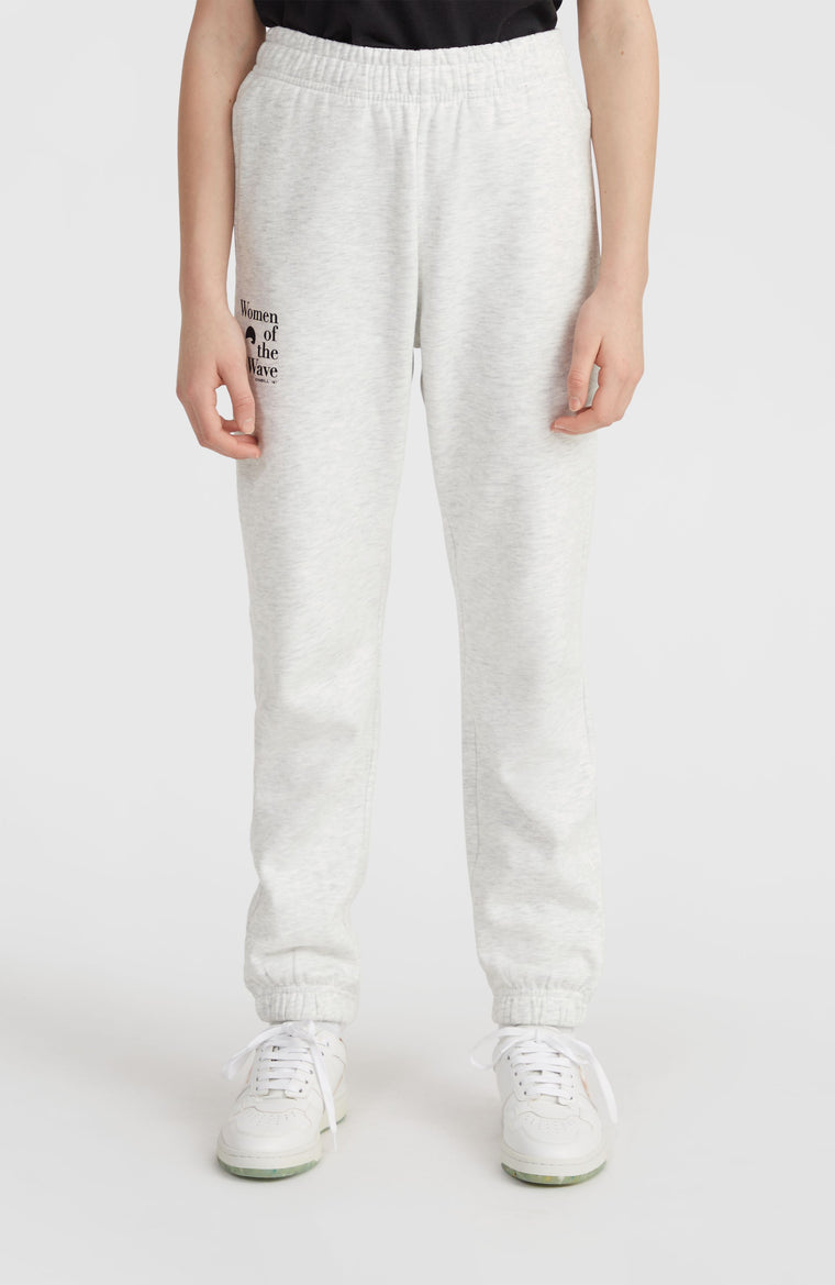 Women of the Wave Jogginghose | White Melange Women of the Wave Jogginghose | White Melange