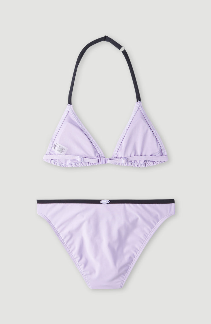 Essentials Triangel-Bikini-Set | Purple Rose