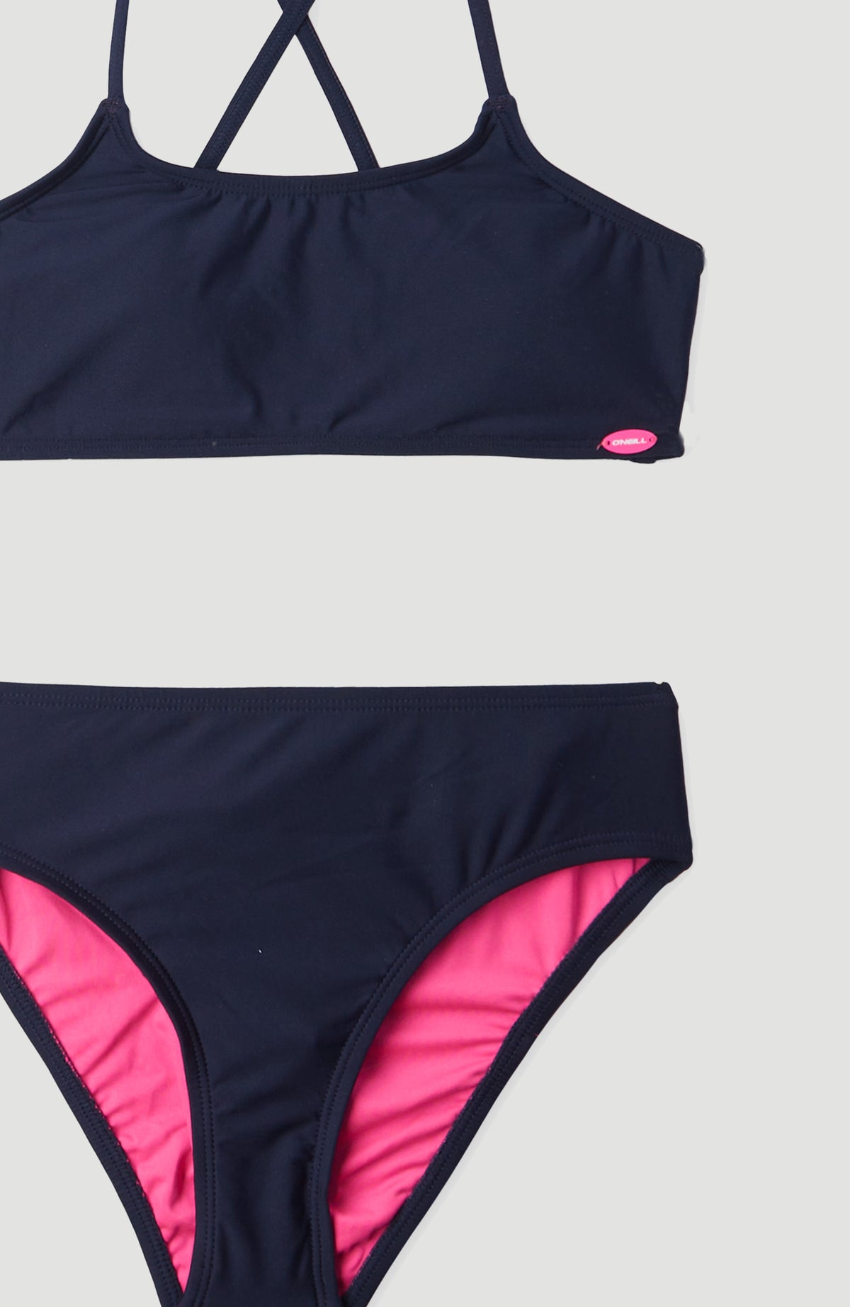 Essentials Bralette-Bikini-Set | Peacoat