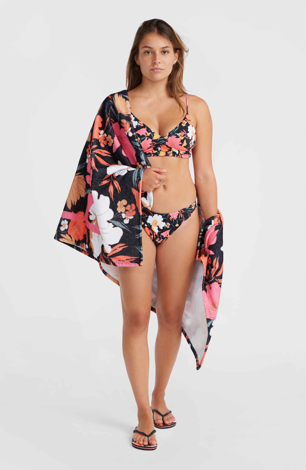 Mix and Match Seacoast Handtuch | Black Bluemchen