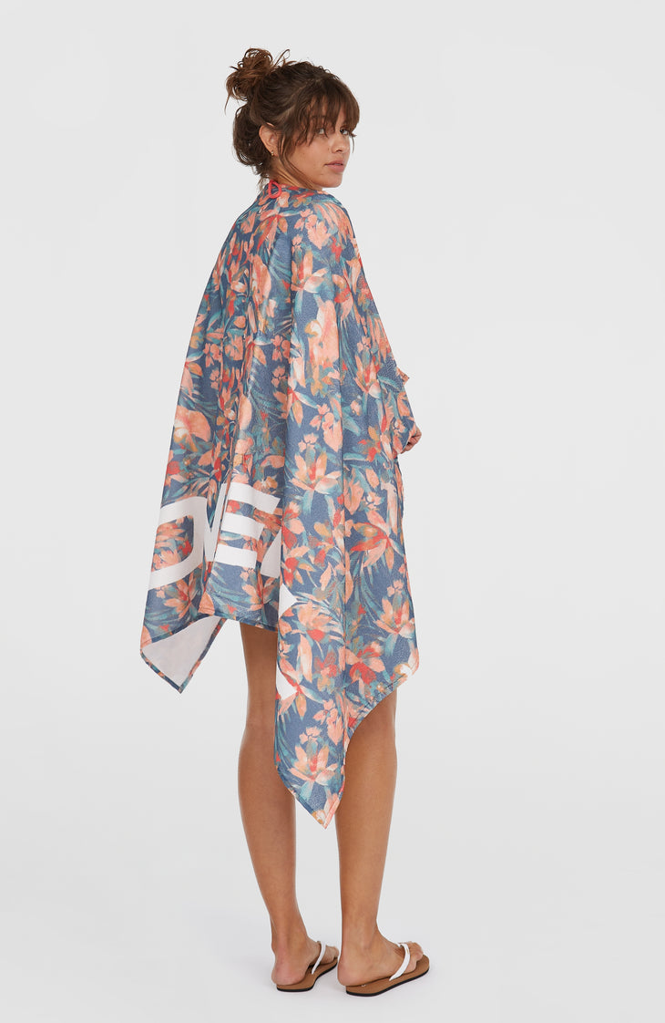 Seacoast Handtuch | Blue Painted Tropics