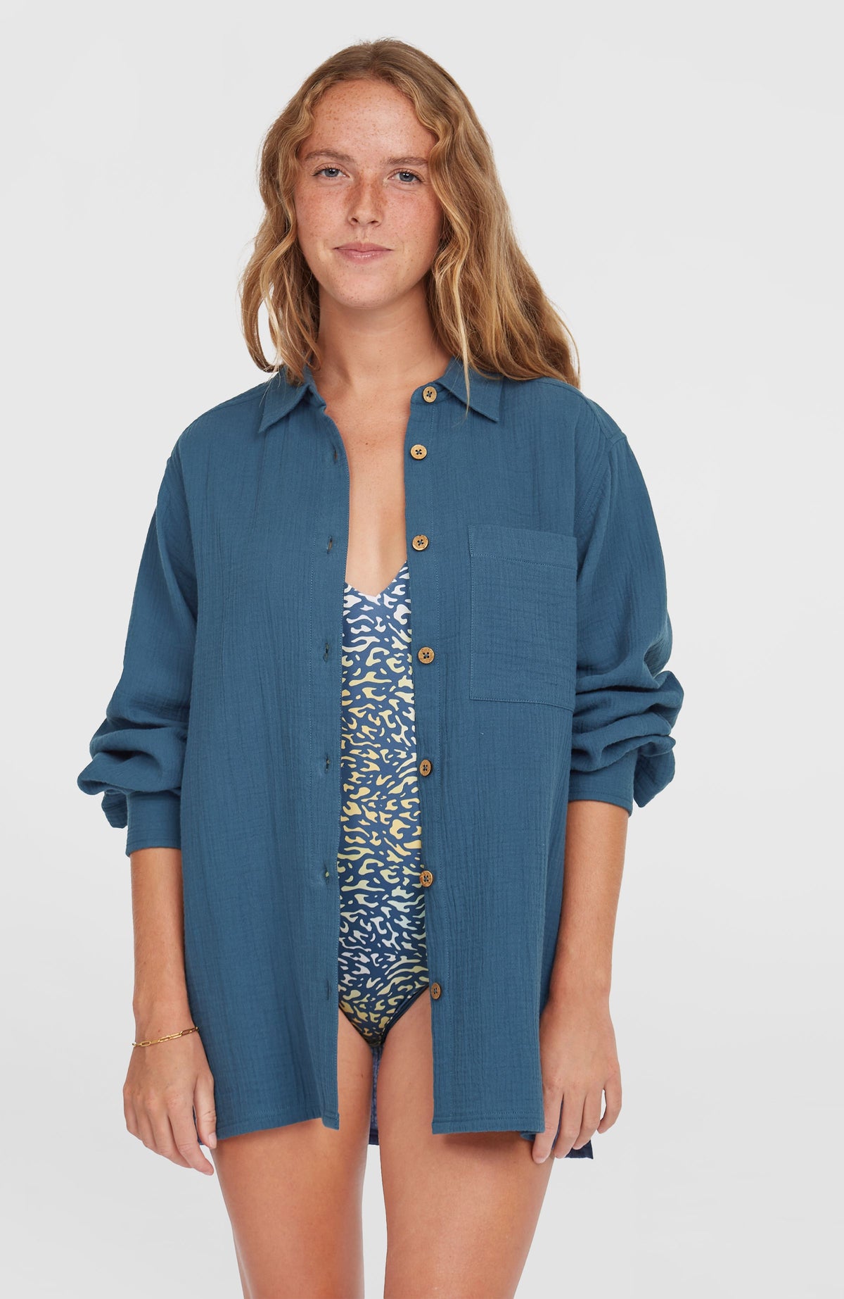 Brenda Bluse | Copen Blue