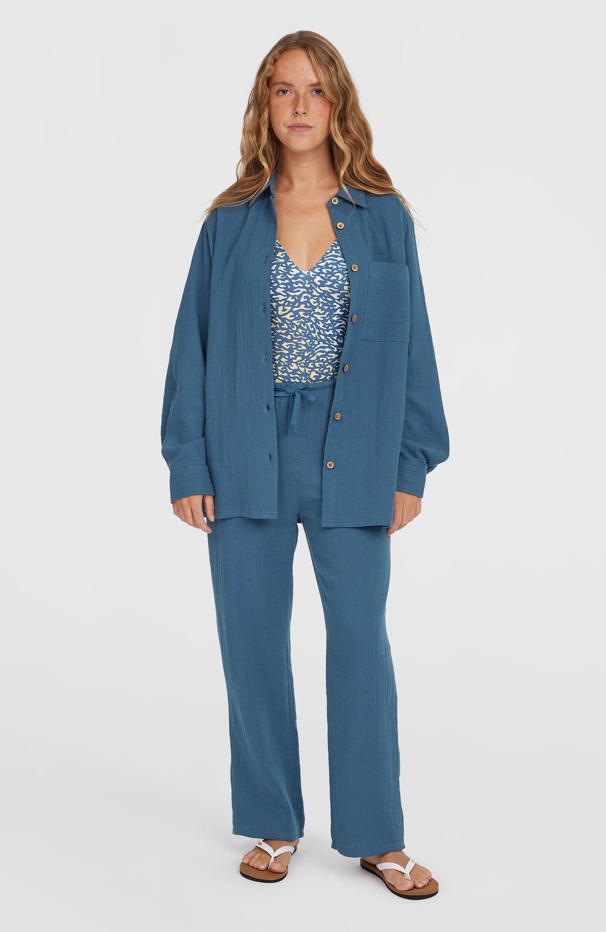 Brenda Bluse | Copen Blue