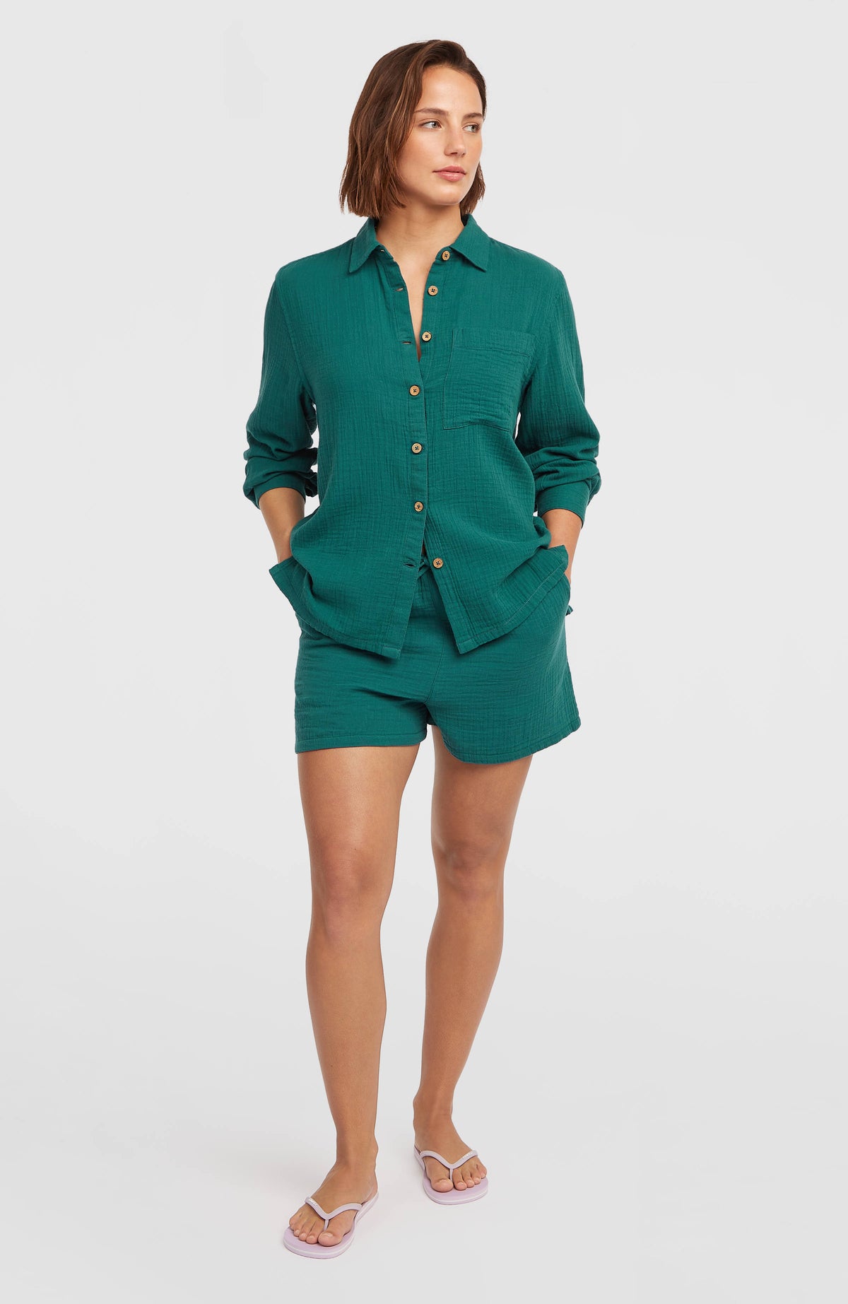 Brenda Bluse | Botanical Heat