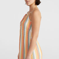 Quorra Maxikleid | Orange Multistripe