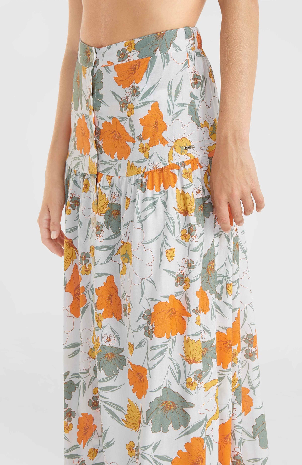 Alofa Maxirock | White Bluemchen