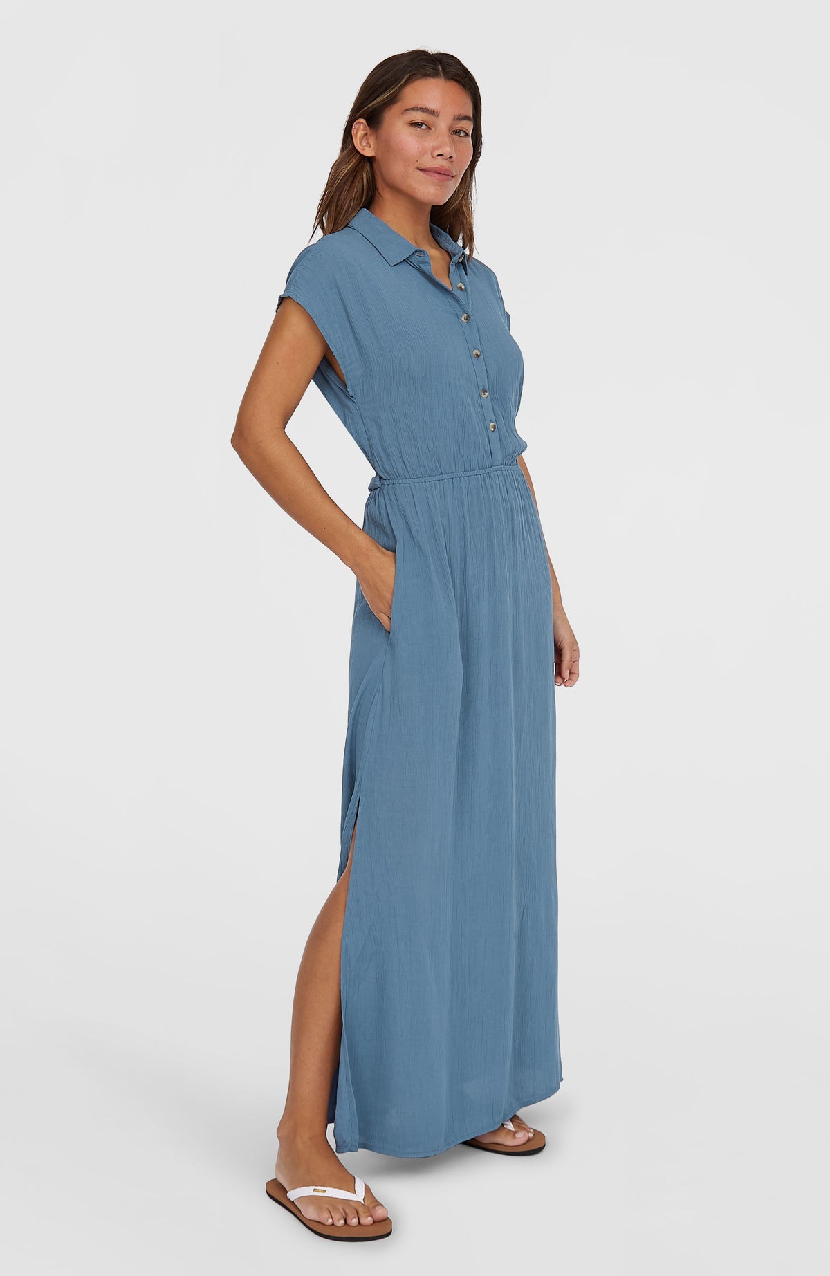 Lori Maxi-Hemdkleid | Copen Blue