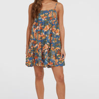 Rilee Kurzkleid | Blue Painted Tropics