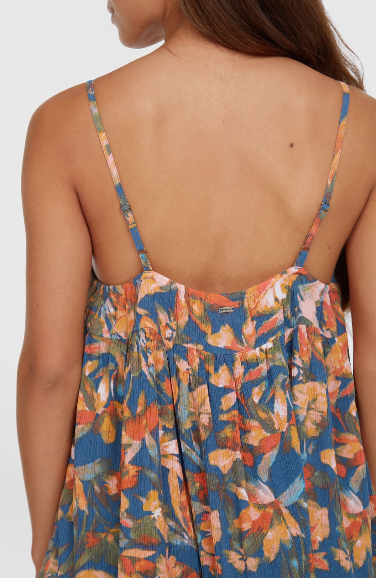 Rilee Kurzkleid | Blue Painted Tropics