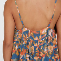 Rilee Kurzkleid | Blue Painted Tropics