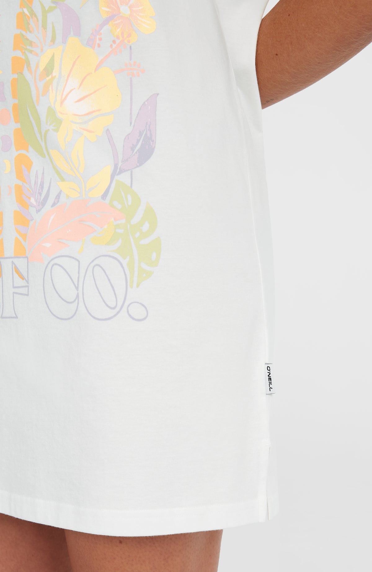 Beach Vintage T-Shirt-Kleid | Snow White