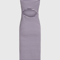 Jess Midi-Rippkleid | Purple Yarn Dye Stripe