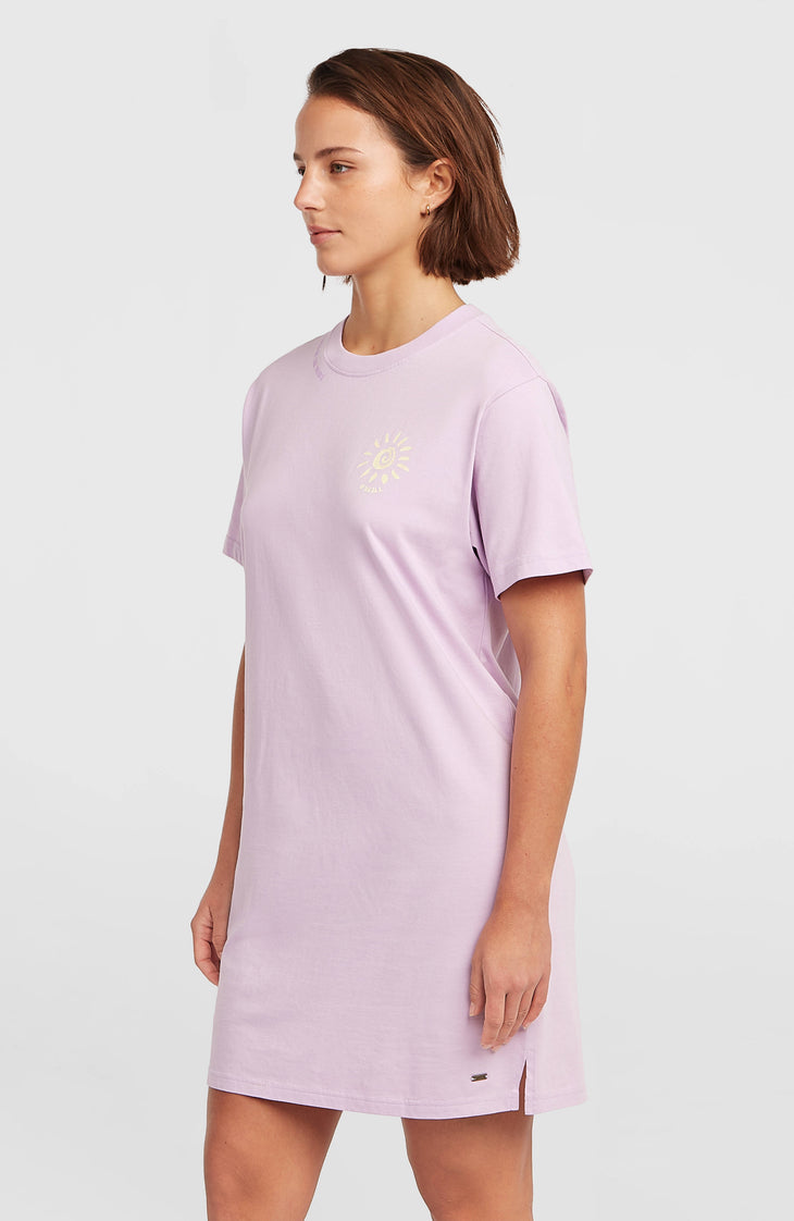 Women of the Wave T-Shirt-Kleid | Pale Lavender
