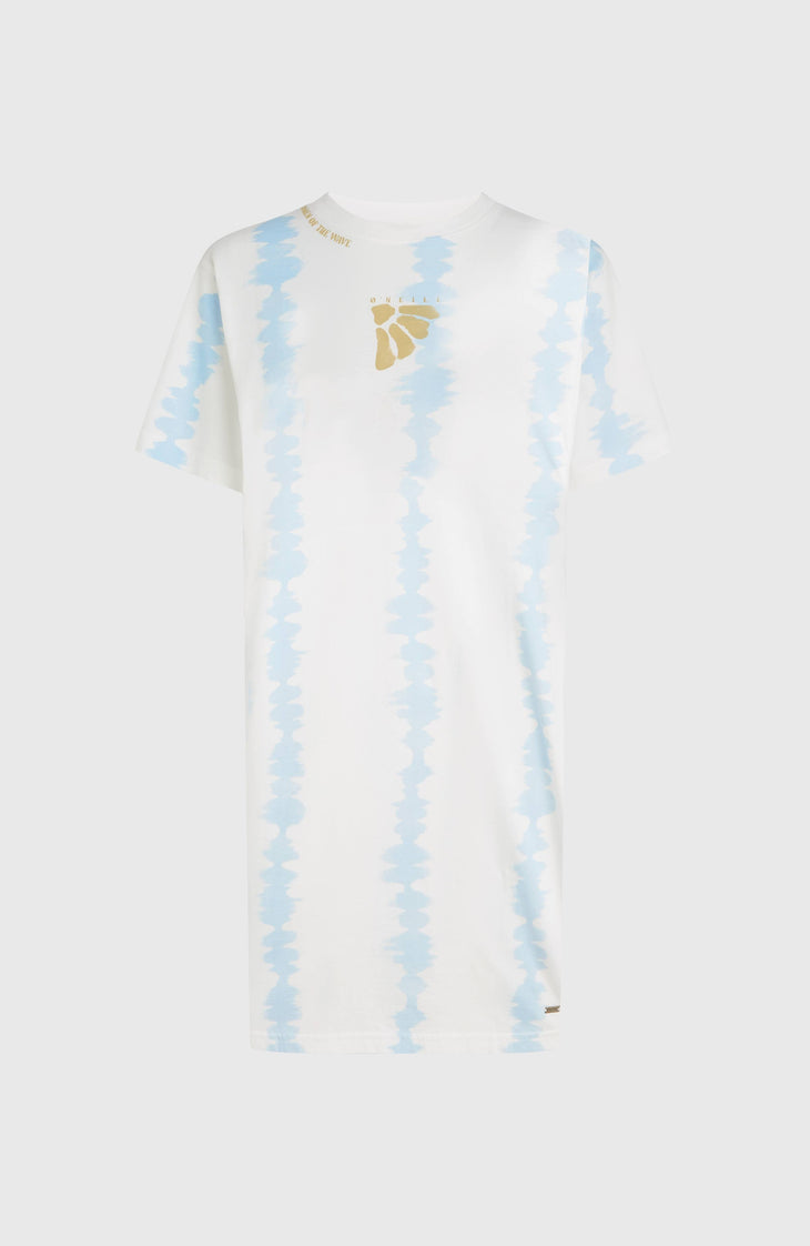 Women of the Wave T-Shirt-Kleid | White TDTee