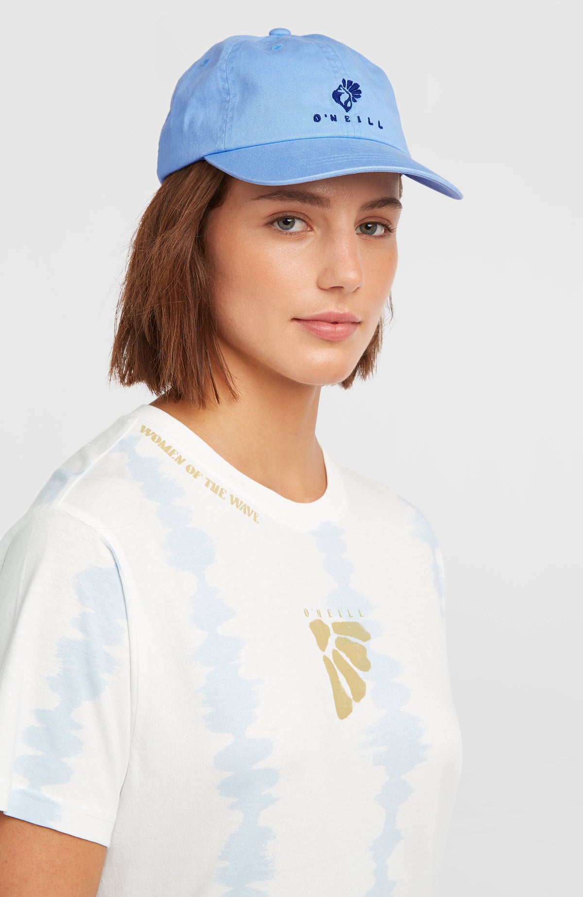 Women of the Wave T-Shirt-Kleid | White TDTee