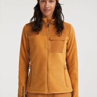 Utility Fleecejacke | Rich Caramel