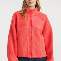 Cloudrest Fleecejacke | Red Orcher