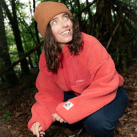 Cloudrest Fleecejacke | Red Orcher
