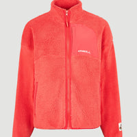 Cloudrest Fleecejacke | Red Orcher