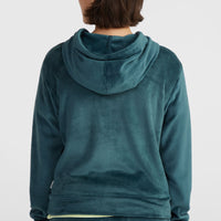 Velour Fleece-Hoodie | Alma Steel