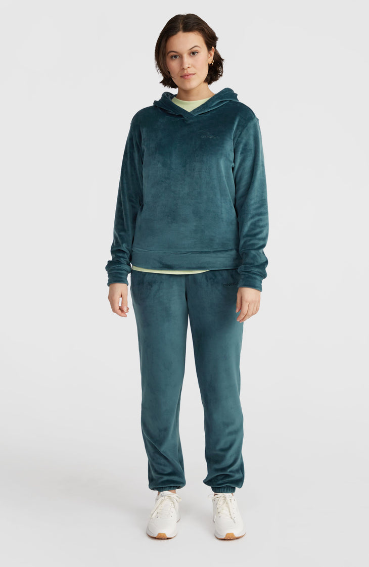 Velour Fleece-Hoodie | Alma Steel