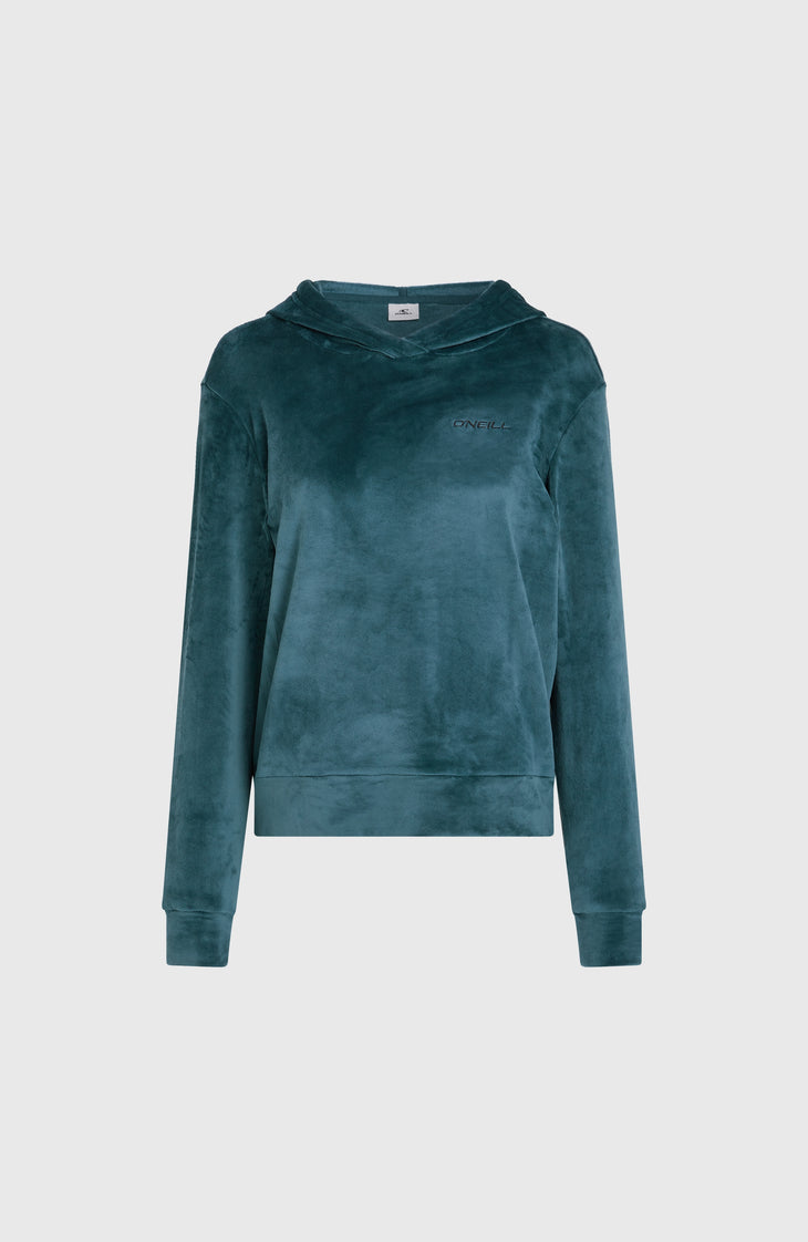 Velour Fleece-Hoodie | Alma Steel