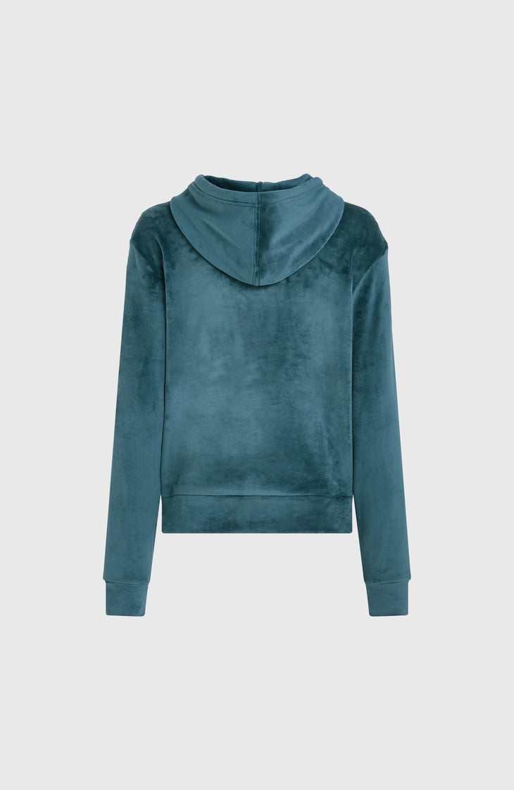 Velour Fleece-Hoodie | Alma Steel